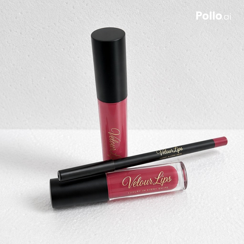 Rose Allure Trio Luxury Lip+Lip Gloss Duo